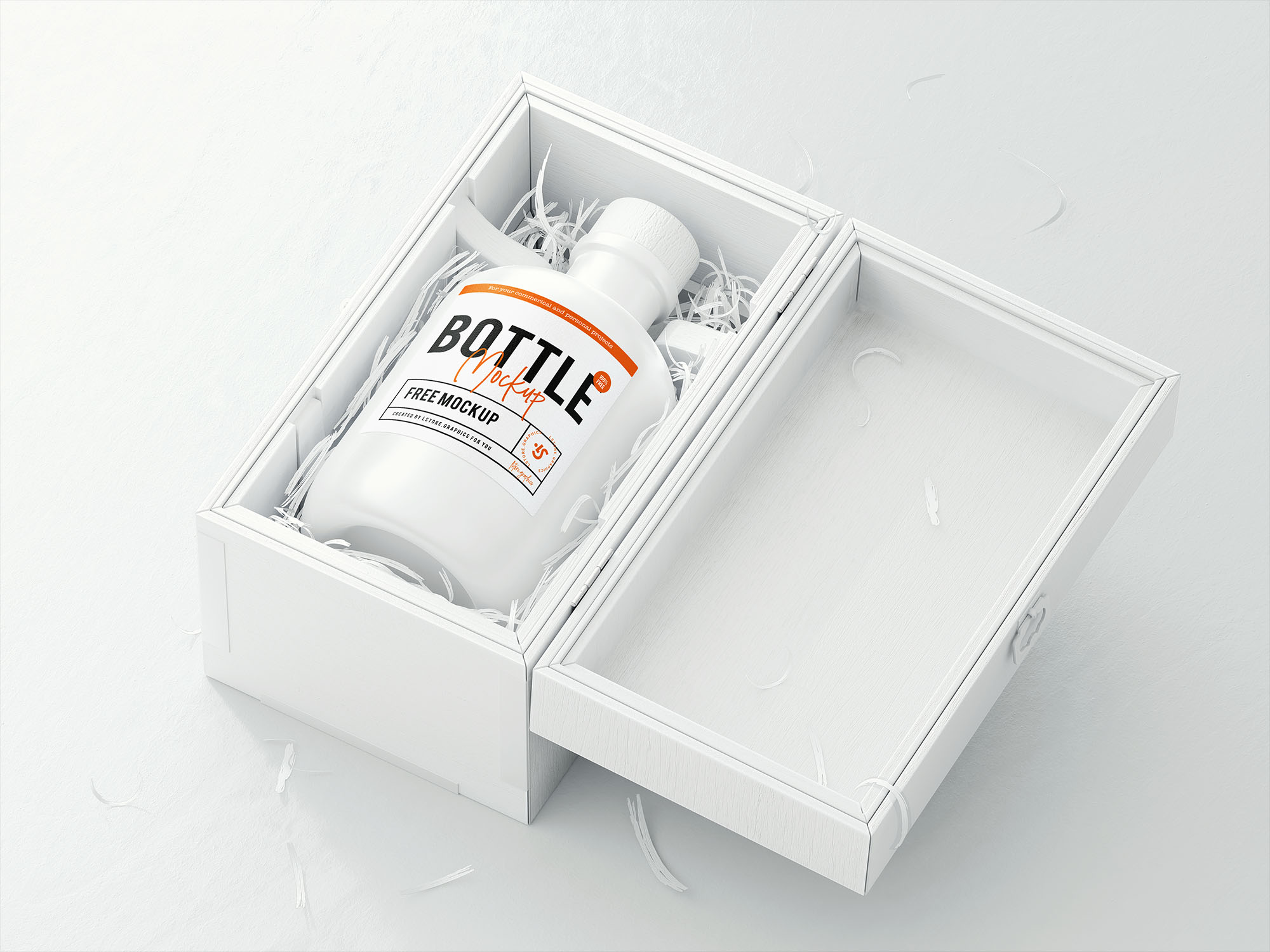 Bottle Logo Mockup