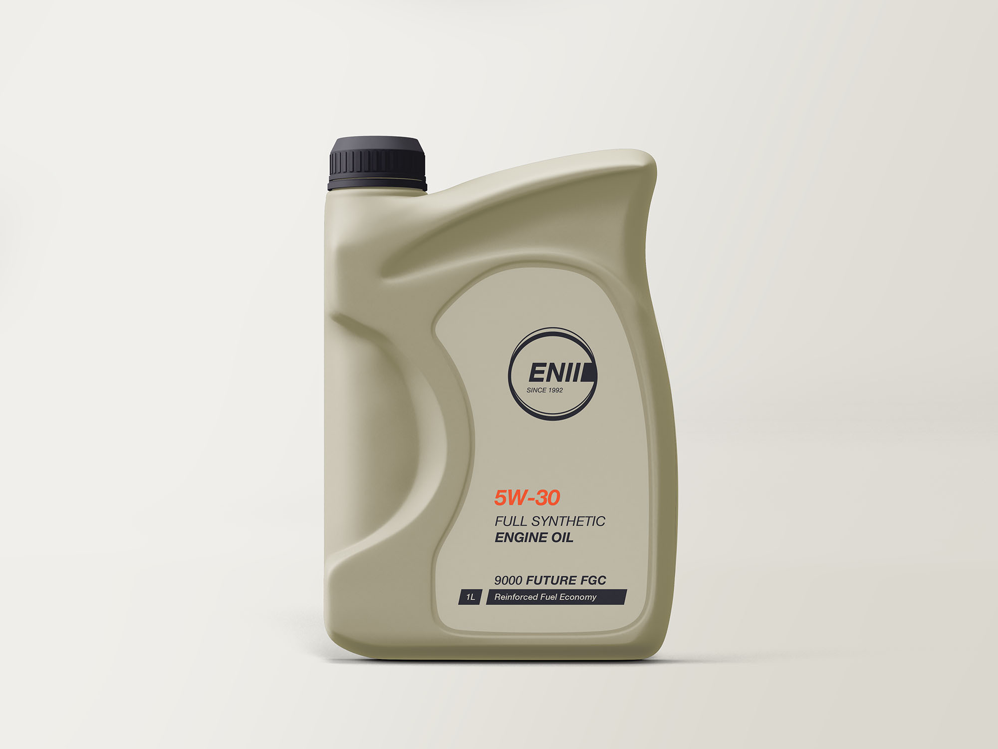 Engine Oil Bottle Mockup