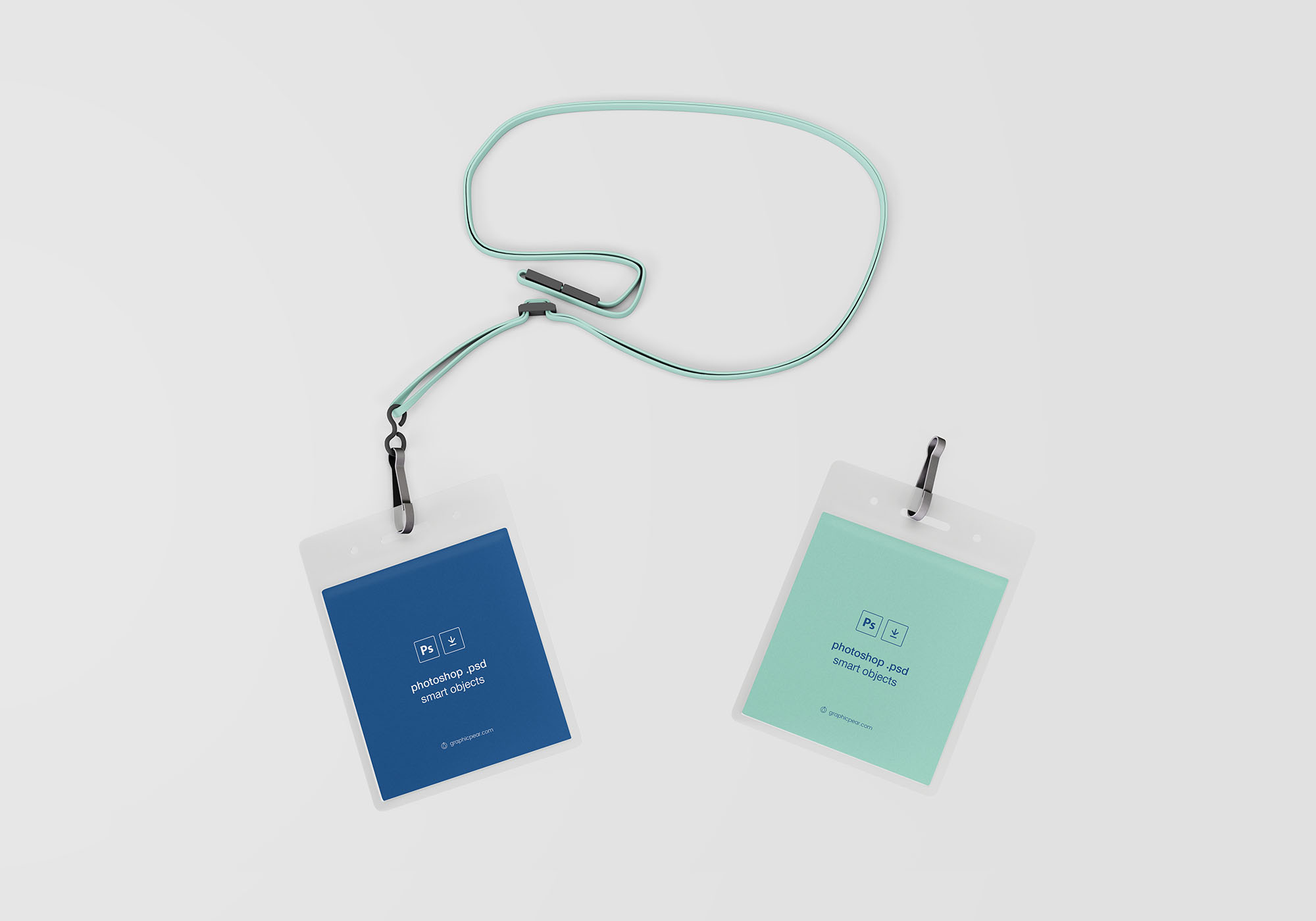 ID Lanyard Mockup