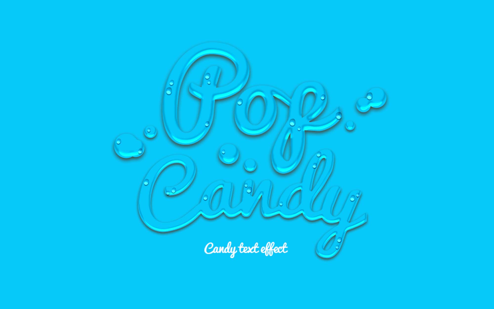 Candy Text Effect