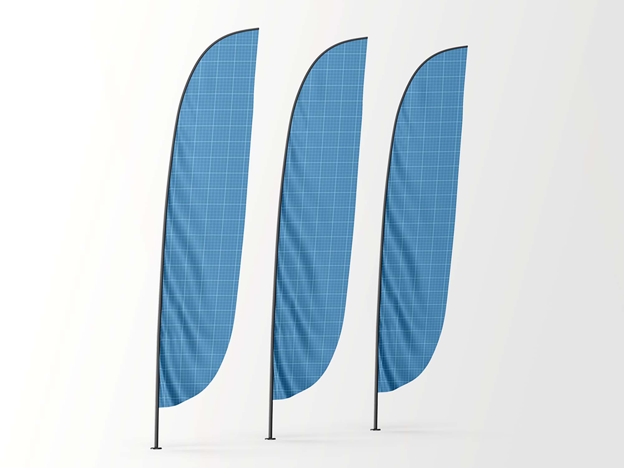 Feather Flag Mockup 2