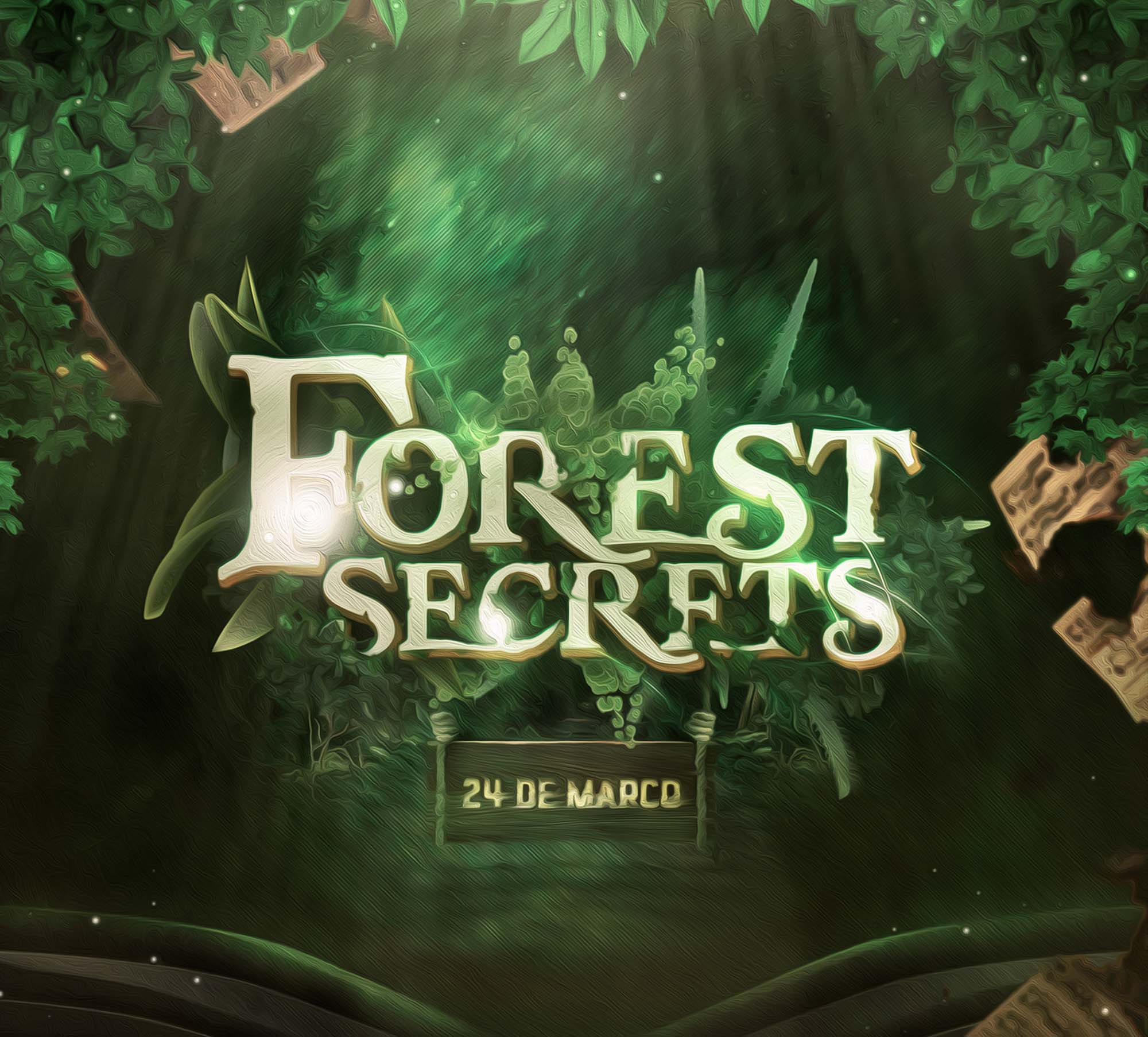 Forest Secrets Text Effect