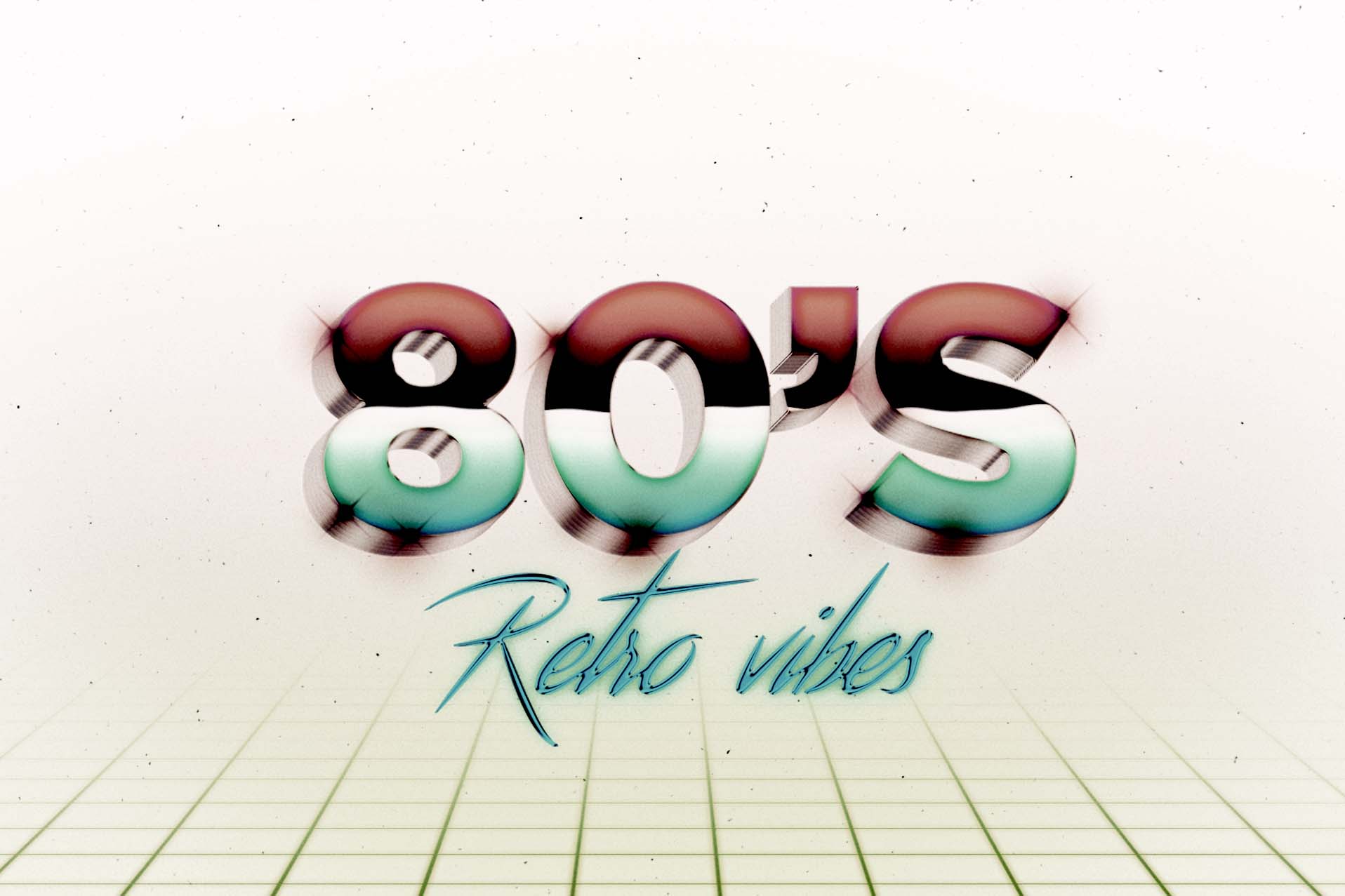 80's Text effect 1