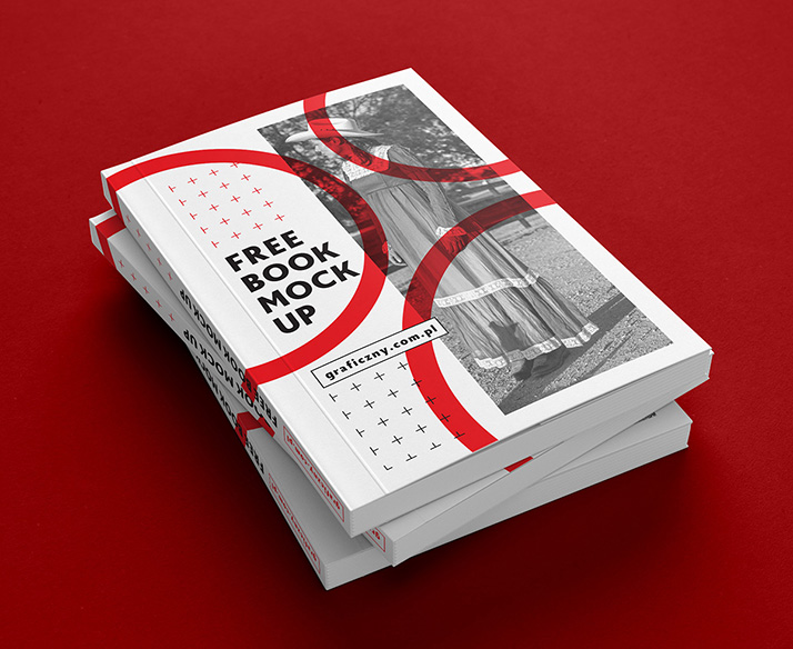 Free PSD Book Brochure Mockup