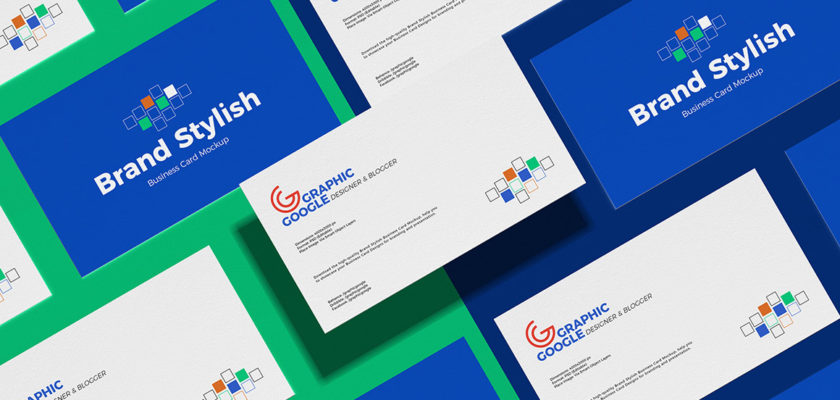 Free PSD Brand Business Cards