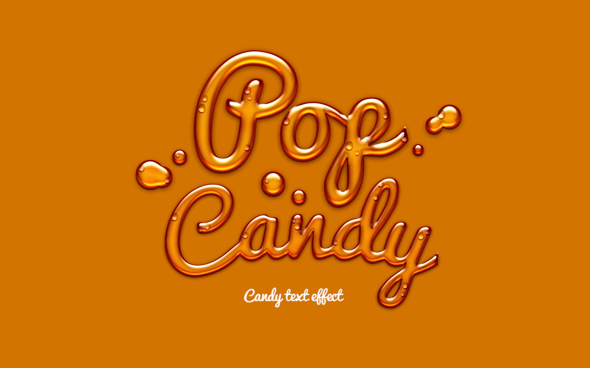 Candy Text Effect