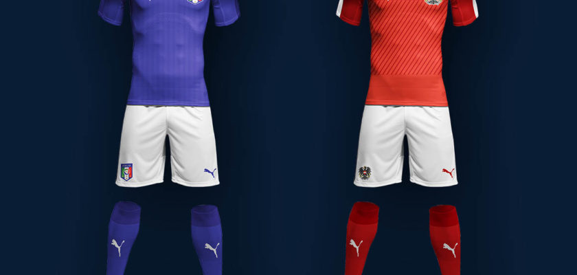 Free PSD Soccer Uniform Mockup