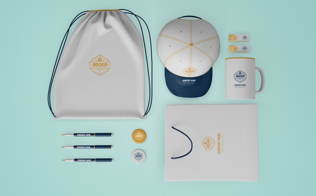 Free PSD ultimate branding scene Mockup